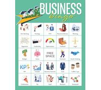 Business Bingo: 32-Player Corporate Team Building Party Games for Office Parties, Business School graduation party game, Workplace Office ac