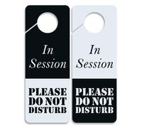 Business Design Do Not Disturb Sign - in Session 2 Pack Double Sided