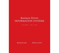 Business Driven Information Systems by Paige Baltzan (2008-09-05)