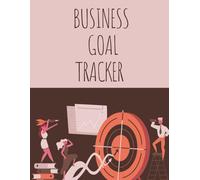 Business Goal Tracker: Step-by-Step Success: A Life and Business Goal Planner - Darts Cover Design