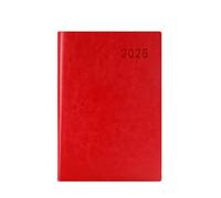 Business High-End Simple Plan This Daily Office - Bloc de notas (A5, color rojo sencillo)