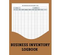 Business Inventory Log Book: This record helps small business owners efficiently track inventory and sales, providing valuable insights for smoother operations.