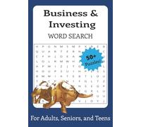 Business & Investing Word Search: Word Searches with Easy to Read Print About Business, Investing, Stocks, Money, and More! [ 6x9 inches, 110 pages | ... for Vacations, Holidays, Free Time, and More]