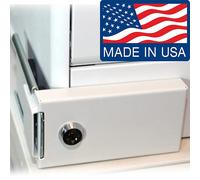 Business Machine Security Cerradura de bandeja de papel para impresora de 5 pulgadas