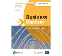 Business Partner C1 – Libro del curso y eBook – MyEnglishLab y recursos digitales – Pearson