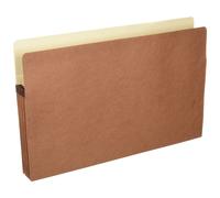 Business Source 65794 File Pocket 3-1/2-Inch Exp. Legal 25/BX Redrope