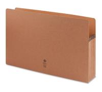 Business Source 65795 File Pocket 5-1/4-Inch Exp. Legal 10/BX Redrope