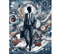 Business Strategy Grid Notebook 8.5" x 11" - Large Professional Squared Journal, 100 Pages, Modern Success Mindset Cover, Notebook for Work, Students, Planning & Ideas: vol.2