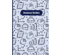 Business Studies College University Lecture Notebook 6" x 9" A5 120 Lined Pages: Notebook For Business Students