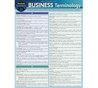 Business Terminology: A Quickstudy Laminated Reference Guide