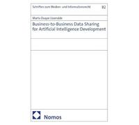 Business-to-Business Data Sharing for Artificial Intelligence Development