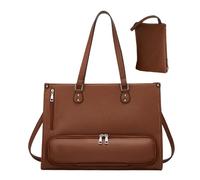 Business Tote - Insulated Food Chamber, Tech Device Carrier, Multi Pocket Organizer, Commuter Storage Gear, Wardrobe Accessory Supply, Medium Grey Unit Teachers Students and Road Trip Travelers