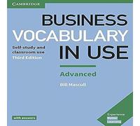 Business Vocabulary in Use: Advanced Book with Answers Third Edition: Advanced: With Answers (SIN COLECCION)