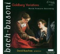 Busoni - Arrangements & Transcr of Bach Goldberg Variations