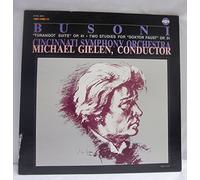 Busoni "Turandot Suite" OP. 41, Two Studies for "Doktor Faust" Op. 51, Cincinnati Symphony Orchestra, Michel Gielen