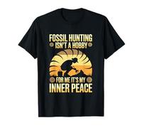 Búsqueda de fósiles Paz Interior Paleontología y geología Divertidas Camiseta