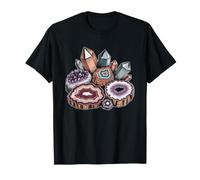 Búsqueda De Rocas Geoda Amatista Ilustración Mineral Camiseta