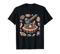 Búsqueda De Rocas Lámina Ágata Buscador Cazador Roca Camiseta
