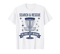Búsqueda Y Rescate No Disco Quedado Atrás Disco Cesta De Golf Escena Camiseta