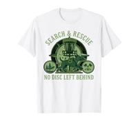 Búsqueda y Rescate No Hay Disco Que quede atrás Disc Golf Camiseta