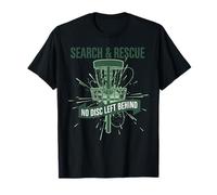 Búsqueda y Rescate No Hay Disco Que quede atrás Disc Golf Camiseta
