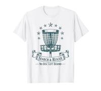 Búsqueda y Rescate No Hay Disco Que quede atrás Disc Golf Camiseta