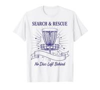 Búsqueda y Rescate No Hay Disco Que quede atrás Disc Golf Camiseta