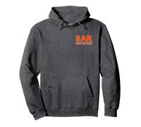 BÚSQUEDA Y Rescate Uniforme del Equipo DE BÚSQUEDA DE Respuesta DE Emergencia del SAR Sudadera con Capucha, Unisex para Adultos, Jaspeado Oscuro, XXL