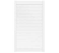 Bussandri Exclusive - Puerta Louvre 99,3x59,4 cm de madera maciza de pino blanco