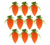 BUSSE EASQUA CARROT - Cubierta de regalo de conejo linda, bolsa dragiana decorativa del cordón | Caza de huevos, tela de tela reutilizable, adorable decoración primaveral para caramelos,