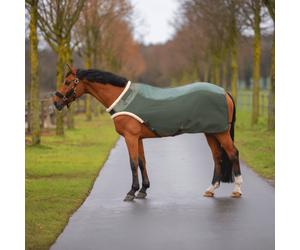 BUSSE Manta de Ejercicio 3D Air FL - Verde oliva oscuro - 145 cm BUSSE