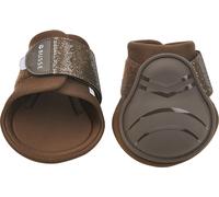BUSSE Protectores de Menudillo BOUNCE GLITTER - Marrón / Bronce - Pony BUSSE