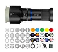 Bussi MG06 Pro Optical Bowens Mount Snoot para luces LED, foco de lente de 33° para fotografía, con Amaran cob60xS/dS/150C/300C/LS300x, LSC300d II, Nanlite FS-300B/300C, soporte Bowens extendido