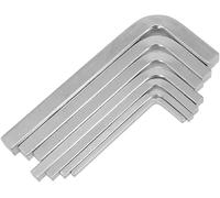 BUSSNISS - Juego de 7 llaves cuadradas en forma de L, destornilladores de cabeza cuadrada de acero al cromo vanadio para apretar tornillos cuadrados, llave cuadrada de acero al cromo vanadio