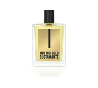 Bustamante Muy Mío Gold Eau de Toilette para Hombre, Fragancia Enérgica y Excitante, Notas Amaderadas y Ámbar, Optimo para Uso Diario, 100 ml