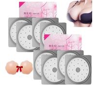 Bustbloom Parche De Aumento De Senos,Mascarilla De ColáGeno Para Los Senos,Para Promover El Levantamiento Reafirmante Y El Busto,Apto para todo tipo de piel (8 piezas, 2 cajas)