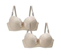 Bustier & 34/75 36/80 38/85 40/90 42/95 44/100 BCDE Cup BH Sexy Spitzen-BH für Damen Dessous Übergröße Yoga Outfit Damen, azul oscuro, 75D