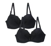 Bustier & 34/75 36/80 38/85 40/90 42/95 44/100 BCDE Cup BH Sexy Spitzen-BH für Damen Dessous Übergröße Yoga Outfit Damen, Rosa intenso., 100E