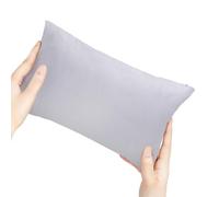 Bustlwor Mini Almohada 20x30 cm, cojín de siesta lavable, ideal para viajes en coche, tren y avión