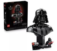 LEGO Star Wars 75439 Darth Vader Bust - Display Model Kit for Adults Incl. Collectible Sith Minifigure w/Red Lightsaber - DIY Shelf or Room Decor - Gift Idea for A New Hope Fans