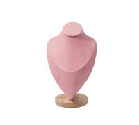 Busto de maniquí de madera, expositor de collares, modelo de retrato, colgante de cuello, soporte for almacenamiento de joyas, ventana, 1 unidad(S)