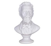 Busto Estatua Escultura de mármol del escritor ruso Antón Chéjov 12,5 cm