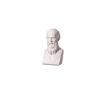 Busto Estatua Escultura de mármol del escritor ruso Fiodor Dostoyevski 14 cm