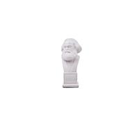 Busto Estatua Escultura de mármol del filósofo socialista alemán Karl Marx 12 cm