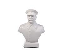 Busto Estatua Escultura de mármol del líder soviético ruso Iósif Stalin 12 cm