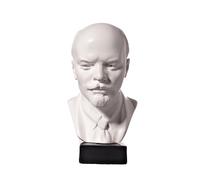 Busto Estatua Escultura de mármol del líder soviético ruso Vladímir Lenin 13 cm