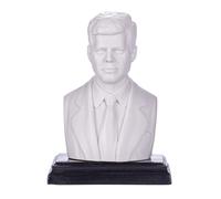 Busto Estatua Escultura de mármol del presidente estadounidense John F Kennedy 13,5 cm