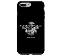 Busto imperial griego - Memento Mori Relojes Tickin' Cotización Carcasa para iPhone 7 Plus/8 Plus