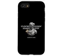 Busto imperial griego - Memento Mori Relojes Tickin' Cotización Carcasa para iPhone SE (2020) / 7 / 8
