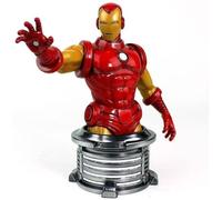 Busto Iron Man Invencible Semic Studios 1:6 17 cm Acabados Metalizados
